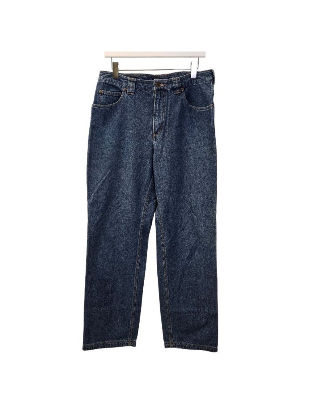Duluth Trading Company Relaxed Straight Leg Carpenter Style Jeans Size 12